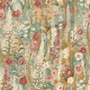 Delphinium Floral Forest Textured Vinyl Wallpaper Sage Green