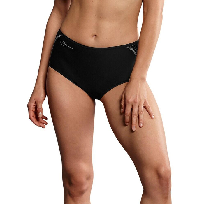 Anita Active Sports Panty - Black - XXS - 6 (28)