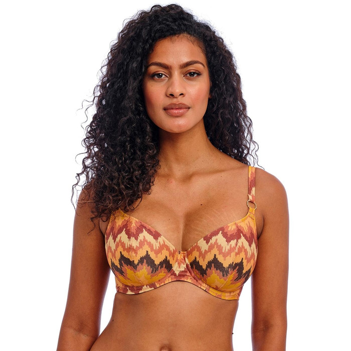 Freya Arizona Wave Plunge Bikini Top - Horizon - 28D