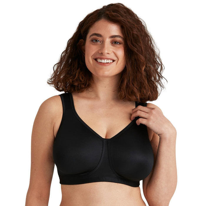 Miss Mary Of Sweden Smooth Divide Non Wired Bra - Black - 34C