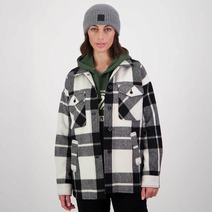 Swanndri Anchorage V2 Women's Wool Shirt Jacket Chester Check 16