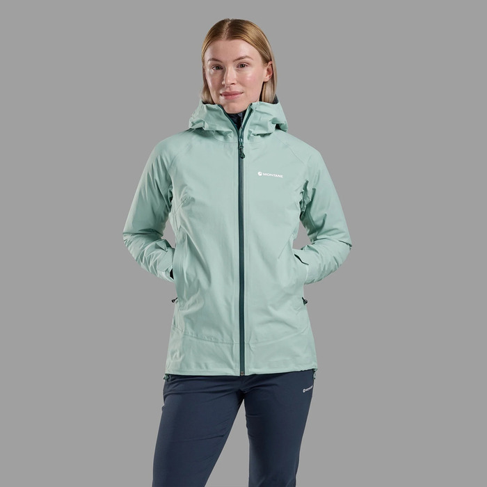 Montane Women's Cetus Waterproof Jacket Sea Mist 10