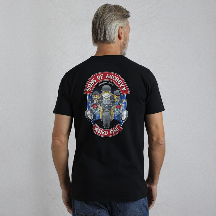 Weird Fish Sons of Anchovy Organic Cotton Artist T
