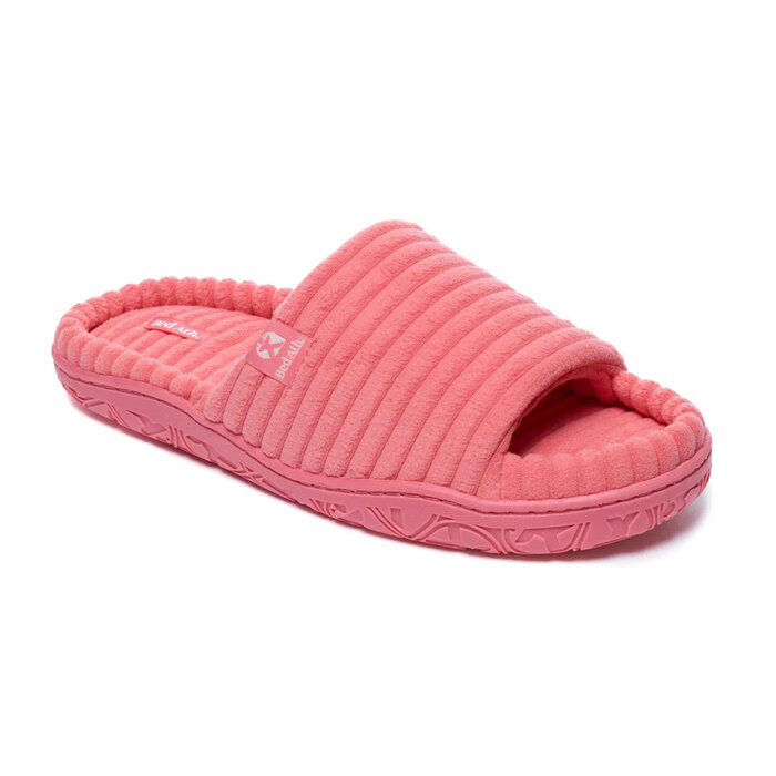 Bedroom Athletics Judy Jumbo Cord Slipper Slider Watermelon S