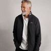 Weird Fish Men's Shires Eco Full Zip Grid Fleece Washed Black M