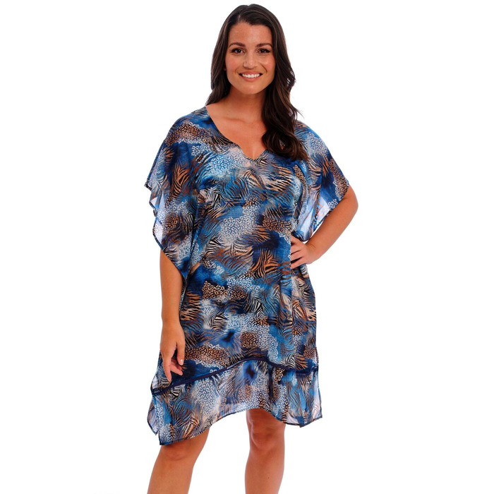 Fantasie Seraya Sands Kaftan - Denim - L - 14