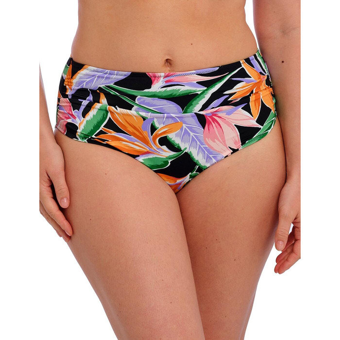 Fantasie Mykonos Cove Full Bikini Brief - Black - 2XL - 18