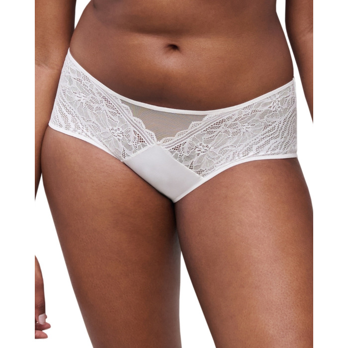 Chantelle Floral Touch Shorty Brief - Milk - L - 14