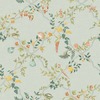 Shell Trellis Wallpaper Duck Egg Blue