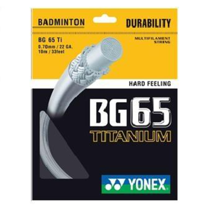 Yonex BG 65 TI Badminton Racket String
