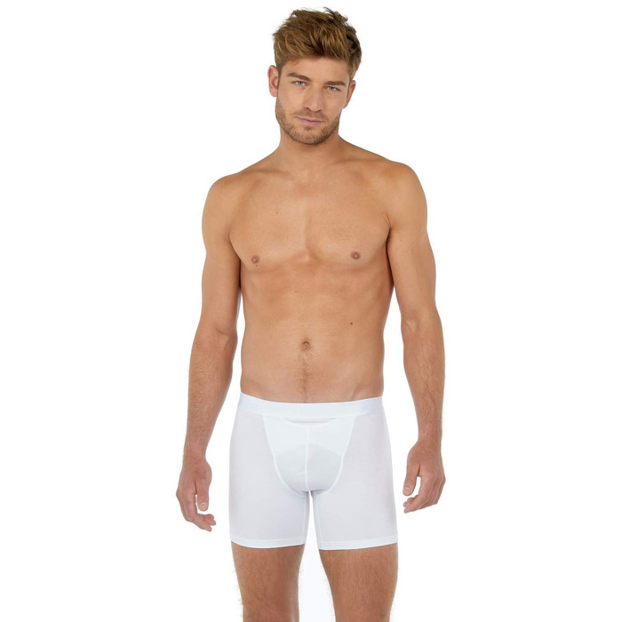 HOM HO1 Long Boxer Briefs - Grey