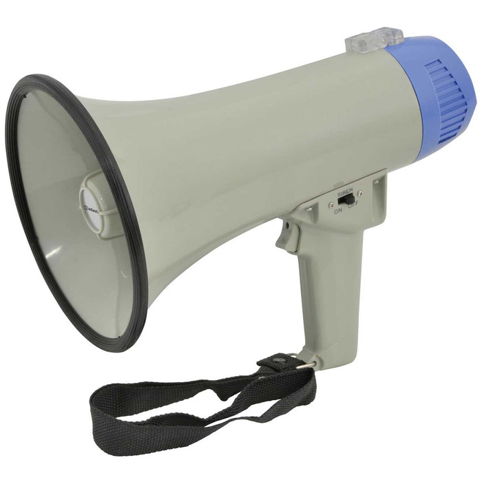 Megaphone 10 Watt with Siren