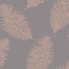 Fawning Feather Wallpaper Rose Gold