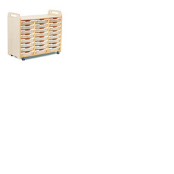 Triple Column Tray Storage Units