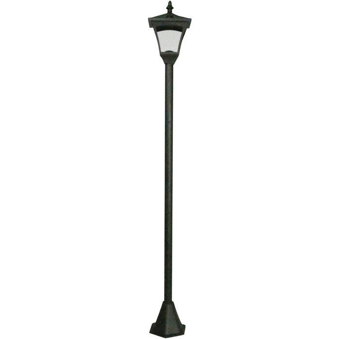 Solar LED Lamp Post Light 1. 3m Black