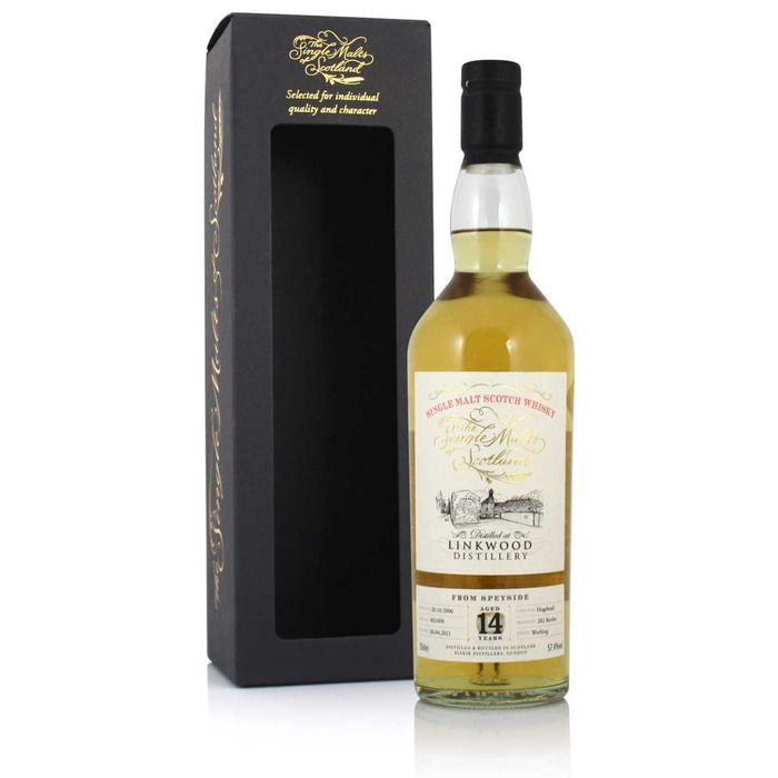 Linkwood 2006 14 Year Old Single Malts of Scotland Cask #802400