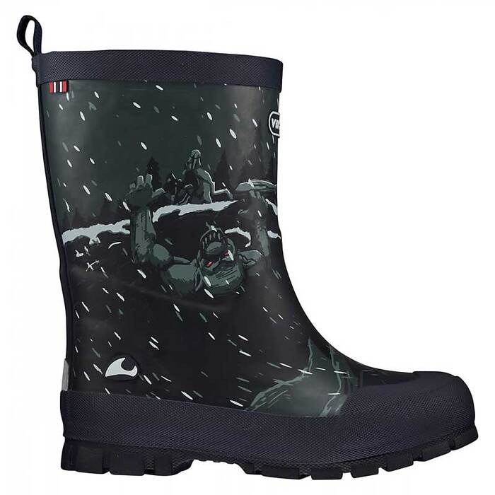 Viking Footwear Kids Jolly Thermo Print Rubber Boots
