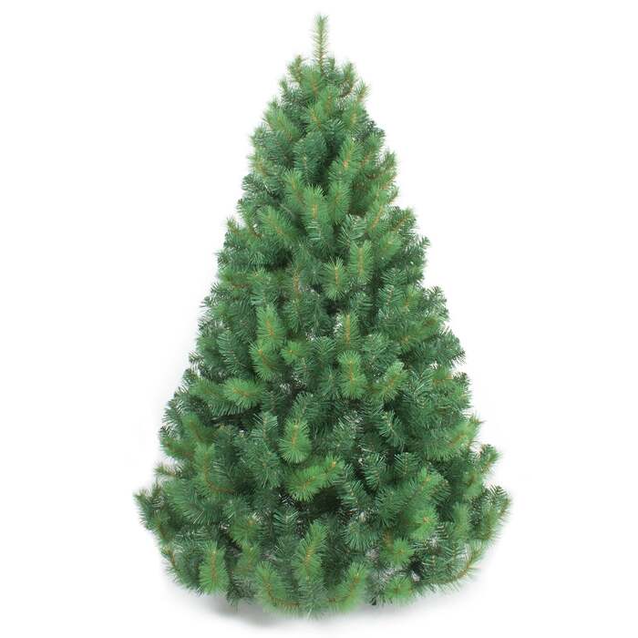 Rocky Green Artificial Christmas Tree by The Christmas Centre - 6ft, 7ft, 6ft / 1. 8m