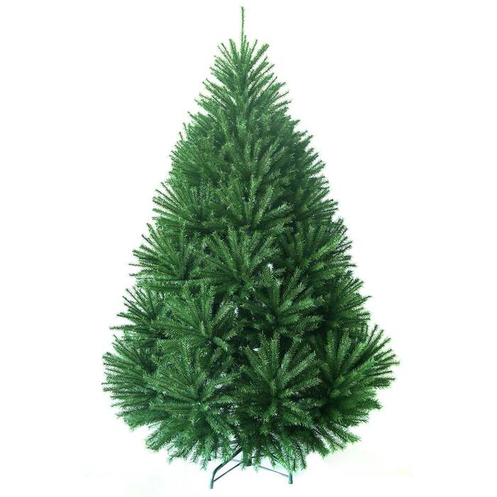 Noma Blenheim Spruce Christmas Tree with 100% PVC tips and Metal Stand-6ft, 7ft, 6ft / 1. 8m