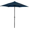 Bracken Outdoors 2. 2m Crank and Tilt Graphite 34mm Pole Round Garden Parasol