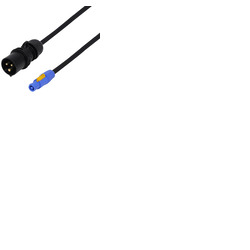 16A Male to Powercon 2. 5mm Titanex Rubber Cable