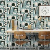 Hey Manhattan City Wallpaper High Tide Aqua