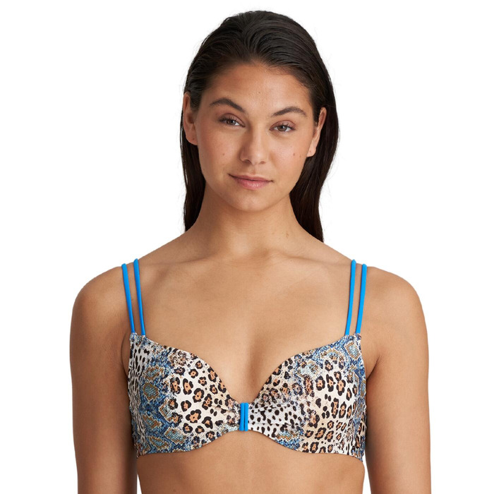 Marie Jo Minorca Padded Heart Shape Bikini Top - Sunny Cloud - 32C