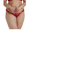 Playful Promises Anneliese Satin Brazilian Curve Brief
