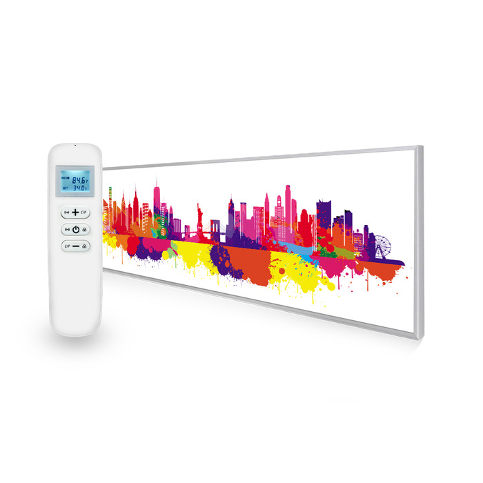 350W New York Skyline Splash UltraSlim Picture Nexus Wi