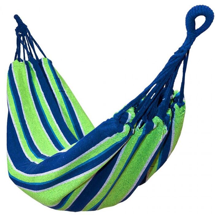 Royokamp Classic 1 Person Hammock 200x100 cm - Blue/Green