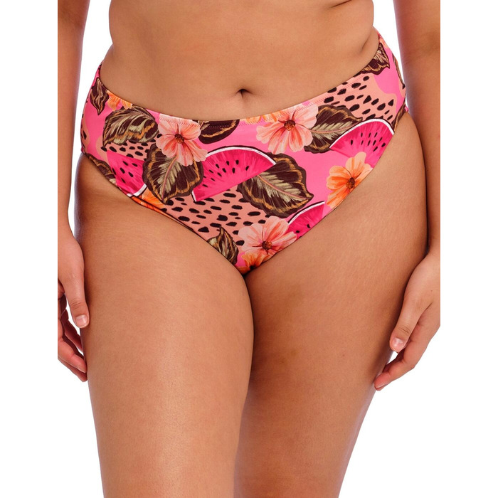 Elomi Cabana Nights Mid Rise Bikini Brief - Multi - XL - 16