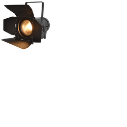 LED Fresnel 100W Warm White Stage Spot with Barn Door