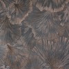 Leaf Textured Vinyl Wallpaper Charcoal Erismann 10373