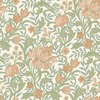 Marian Floral Wallpaper Rust