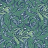 Vale Leaf Wallpaper Green