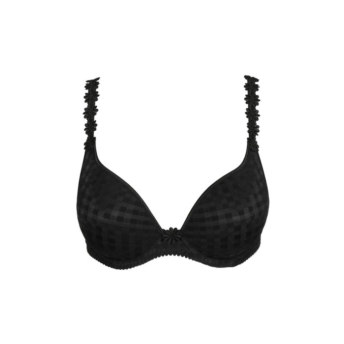 Marie Jo Avero Padded Heartshape Bra - Black - 38A