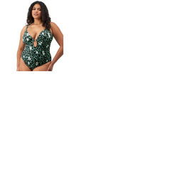 Elomi Jungle Bay Non Wired Plunge Swimsuit