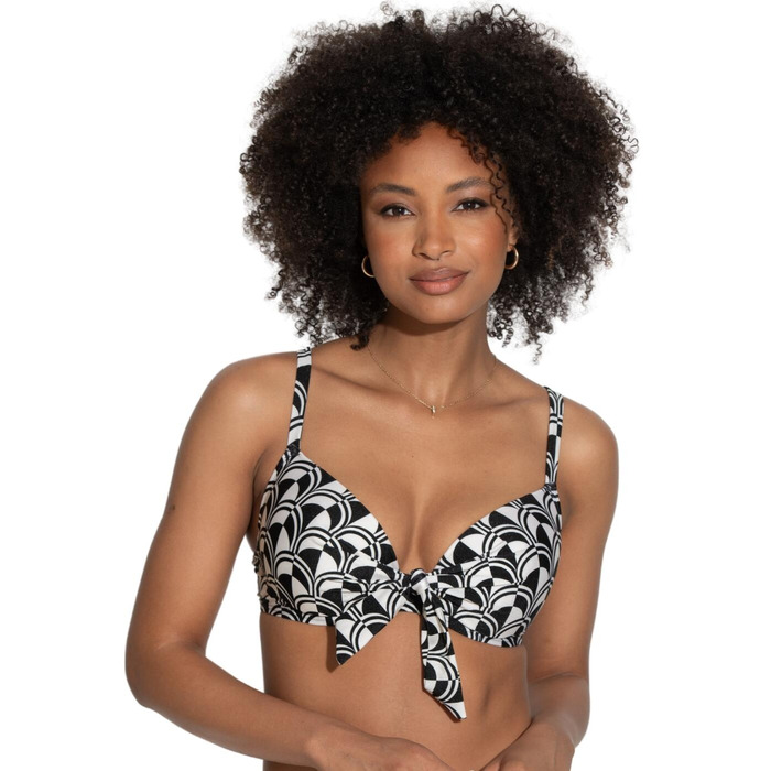 Pour Moi Casablanca Lightly Padded Front Tie Bikini Top