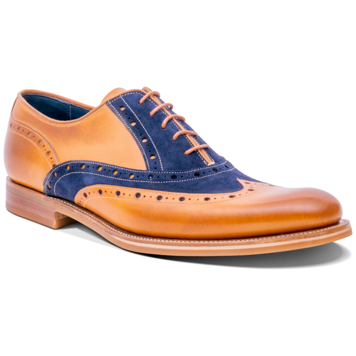 Abingdon - Cedar Calf/Navy Suede, 14. 5