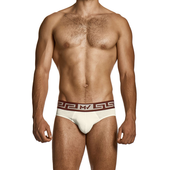 Modus Vivendi Cotton & Linen Classic Brief - Off White