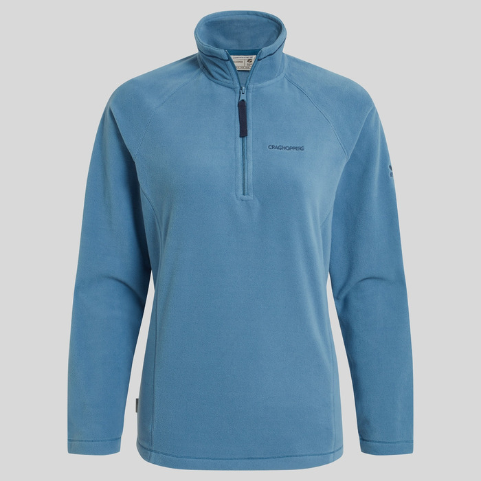 Craghoppers Women's Miska VI Half Zip Fleece Light Denim 12