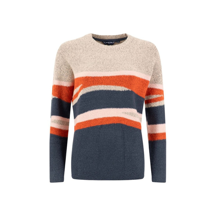 Weird Fish Chiltern Intarsia Knitted Jumper Chalk 20