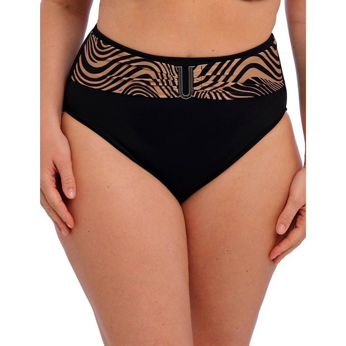 Fantasie Pemba Island High Waist Bikini Brief - Mocha - L - 14