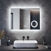 ELEGANT 800 x 600mm LED Bluetooth Mirror with Touch Sensor, Dimmer, Anti