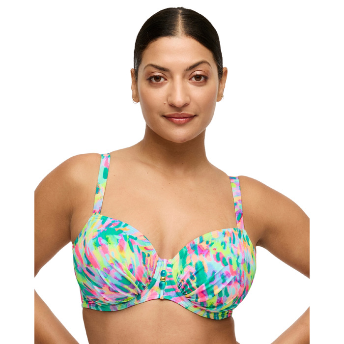Prima Donna Douala Full Cup Bikini Top - Impressionist Summer - 42C