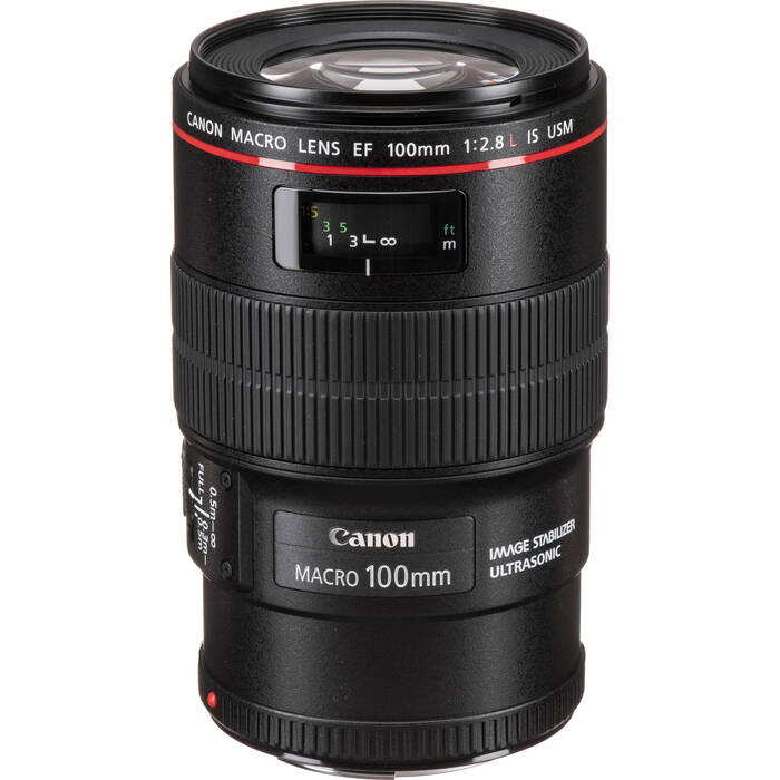 Canon EF 100mm f/2. 8L Macro IS USM Lens