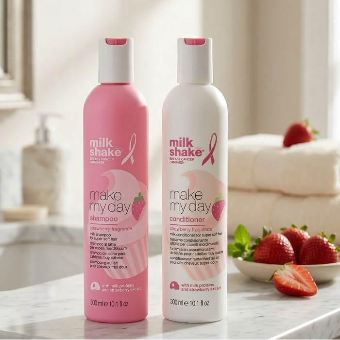 Milkshake Make My Day Strawberry Duo