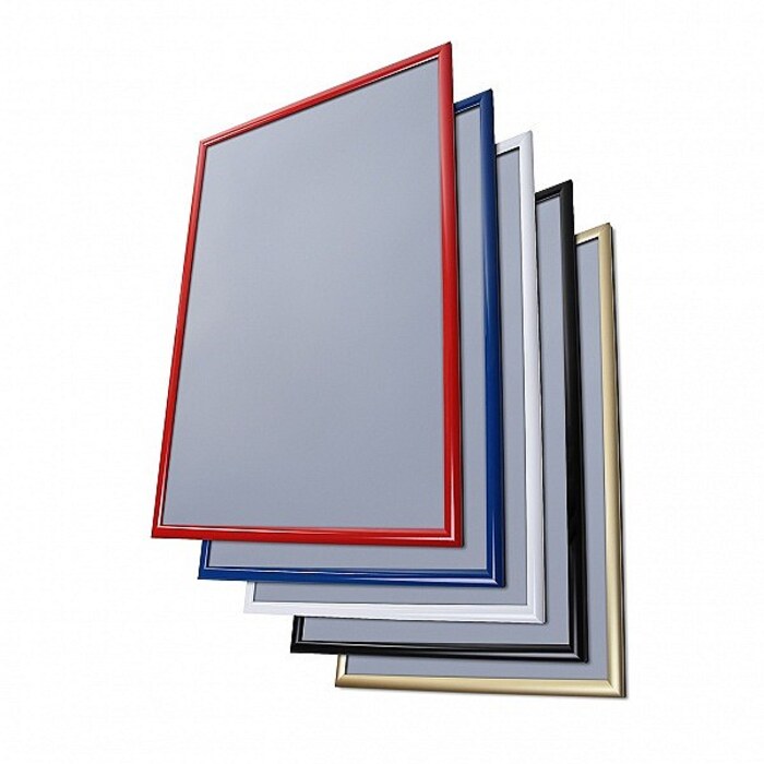 Coloured Snapframe A1 (594 x 841mm) RED