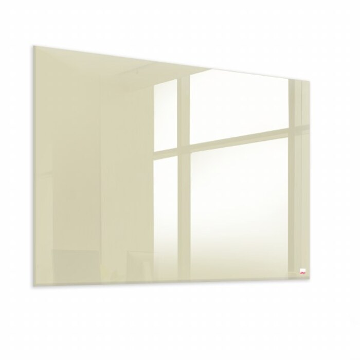 Casca Magnetic Glass Writing Board 1200 x 1000mm Pearl White