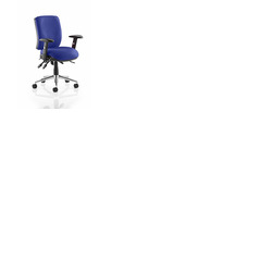 Chiro Medium Back Task Chair Stevia Blue fabric